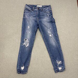 BKE Women’s Parker High Rise Ankle Skinny Stretch Jeans SZ 27 (28x27.5)